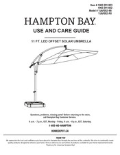 HAMPTON BAY YJAF052-PU Use And Care Manual