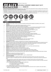 Sealey SA44.V4 Instructions