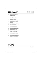 EINHELL TC-MX 1100 E Original Operating Instructions