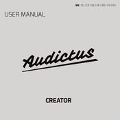 AUDICTUS CREATOR User Manual