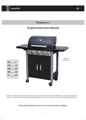 GardenGrill CE 0845-17 Original Instruction Manual
