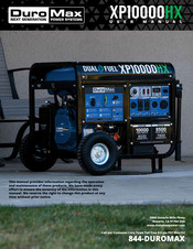 DUROMAX XP10000HX User Manual