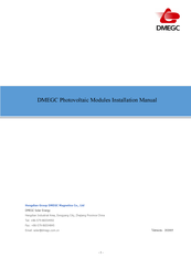 DMEGC DMG B6-60NT Series Installation Manual