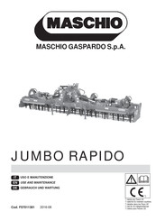 Maschio JUMBO RAPIDO 7000 Use And Maintenance