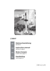 DS Produkte Z 08917 Instruction Manual