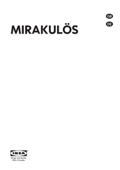 IKEA MIRAKULOS 103.488.30 Manual