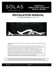 Solas Twenty6 FI Installation Manual