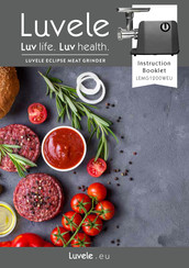 Luvele LEMG1200WEU Instruction Booklet