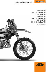 Ktm 250 XC-W TPI 2019 Manuals | ManualsLib