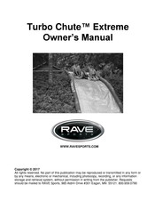 Rave Sports Turbo Chute Extreme 02698 Owner's Manual