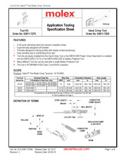molex 63811-7200 Manual