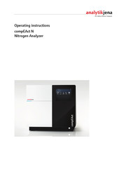 Analytik Jena compEAct N Operating Instructions Manual