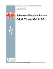 Milnor Q4J Series Schematic/Electrical Parts