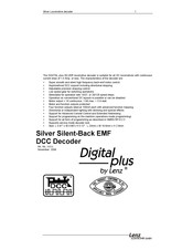 Lenz Elektronik Digital plus Silver 10331 Manual