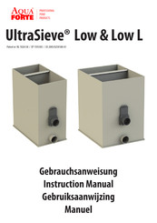 AQUA FORTE UltraSieve Low L Instruction Manual