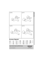 Grohe Euroeco Special 32 779 Manual