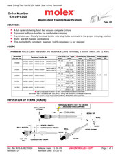molex 63819-9300 Specification