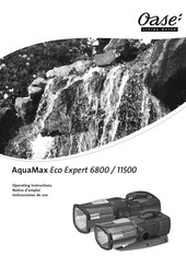 Oase AquaMax Eco Expert 6800 Operating Instructions Manual
