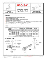 molex 63823-2370 Specification Sheet