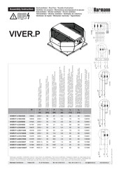 Harmann VIVER.P 4-250/600S Assembly Instruction Manual