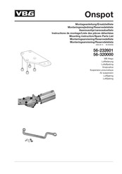 VBG 56-232601 Mounting Instruction/Spare Parts List