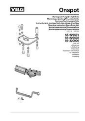 VBG 56-229501 Mounting Instruction/Spare Parts List