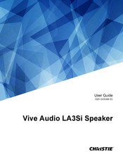 Christie Vive Audio LA3Si User Manual