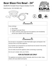 KUMA 503- KM-BBFB-L-BB Manual