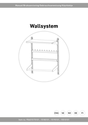 RUSTA Wallsystem 956015170101 Manual