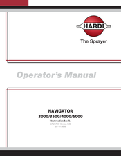 Hardi NAVIGATOR 3000 Operator's Manual
