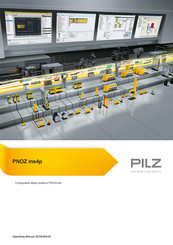 Pilz PNOZ ms4p Operating Manual