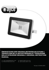 Ayce JFX01-P1W10A1 Manual