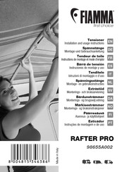 Fiamma RAFTER PRO 98655A002 Installation And Usage Instructions