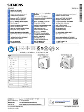 Siemens SIRIUS ACT 3SU180-N Series Original Operating Instructions