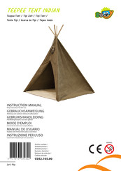 Sunny TEEPEE TENT INDIAN Instruction Manual