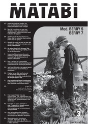 Goizper Group MATABI BERRY 7 Manual