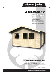Décor et Jardin 66555S000 Assembly Notice