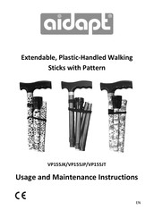 aidapt VP155JK Usage And Maintenance Instructions