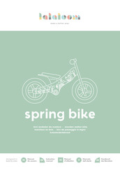 lalaloom Spring bike Instruction Manual