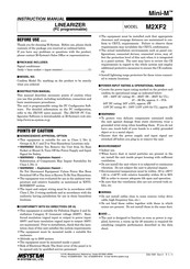 M-System Mini-M M2XF2 Instruction Manual