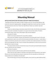 Znshine Solar ZXM6-HD120 Mounting Manual