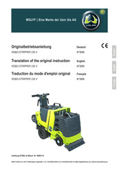 WOLFF 73888 Translation Of The Original Instruction