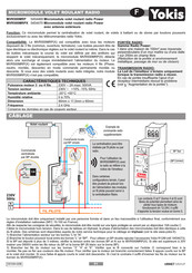 urmet domus Yokis MVR500MRPX Manual