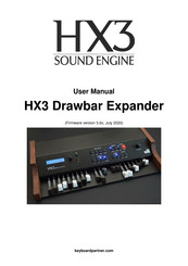 KEYBOARDPARTNER HX3 Drawbar Controller User Manual