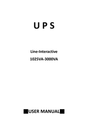 Powercom Line-Interactive 1025AP User Manual