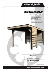 Décor et Jardin 41751S900 Assembly Notice