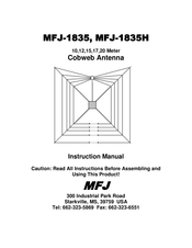 MFJ MFJ-1835H Instruction Manual