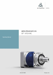 Wittenstein Alpha Advanced Line SP+ 100 ATEX MC Operating Manual