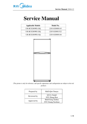 Midea UR-BCD280WE-SQ Service Manual