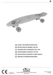 Hudora 12144 Instructions On Assembly And Use